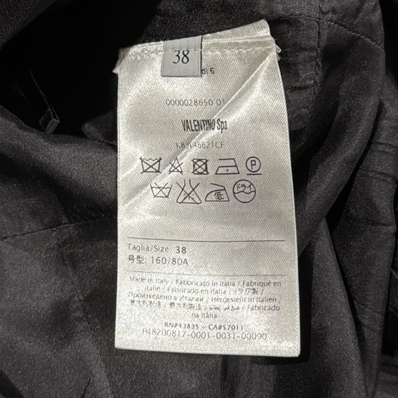 Valentino Fantastic Animals Embroidered Black Mini Dress - 38 - Picture 6 of 8